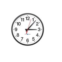 Pyramid Time Systems Clock Black SEA3AALDRB