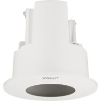 HANWHA VISION SHD-1128FPW Plenum Rated Flush Mount White QNF-8010/9010 HCD-6010 Compatible
