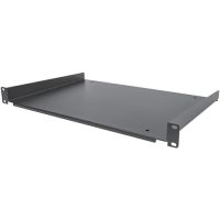 StarTech SHELF-1U-12-FIXED-S 1U 19" Server Rack Cabinet Shelf w Fixed 12" Deep Cantilever Tray, cage nuts & screws
