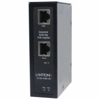 LANTRONIX SI-IES-5200-LRT Industrial PoE++ Media Converter