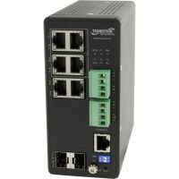 Lantronix SISPM1040-362-LRT Managed Hardened GigaBit Ethernet PoE+ Switch
