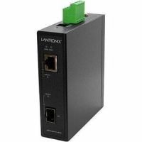 TRANSITION SISTG1040-211-LRT-B Industrial Media Converter 10/100/1000BT to SFP Extended Temp