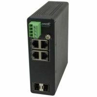 TRANSITION SISTP1040-342-LRT Hardened Unmanaged PoE+ Switch 4-Port GE 2 SFP 120W
