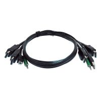 BLACK BOX SKVMCBL-2DP-06TAA Secure KVM Cable DisplayPort USB Audio 6ft TAA