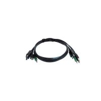 BLACK BOX SKVMCBL-DP-06TAA Secure KVM Cable DisplayPort USB Audio 6ft TAA