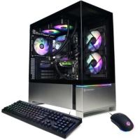 CyberPowerPC Gamer Supreme Liquid Cool SLCAI6800CPG Desktop Computer (Black)