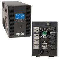 Eaton Tripp Lite Series SMART1300LCDT UPS Smart 1300VA 720W Tower LCD Battery Back Up AVR Coax RJ45 USB - UPS - 720 Watt - 1300 VA