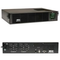 Eaton Tripp Lite Series SMART1500RM2U UPS Smart 1500VA 1350W Rackmount AVR 120V Pure Sine Wave USB DB9 SNMP 2URM