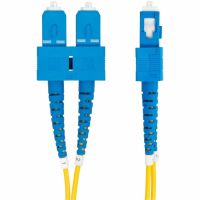 StarTech 10m (32.8ft) SC to SC (UPC) OS2 Single Mode Duplex Fiber Optic Cable, 9/125, 40G/100G, LSZH Jumper Cord - SMDOS2SCSC10M