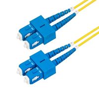 StarTech SMDOS2SCSC1M SC-SC 9 125 OS2 Singlemode Duplex Bend Insensitive Low Insertion Loss LSZH Fiber Cable, 1m