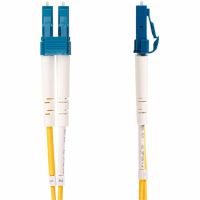 StarTech 10m (32.8ft) LC to SC (UPC) OS2 Single Mode Duplex Fiber Optic Cable, 9/125µm, 100G, Bend Insensitive, Low Insertion Loss - LSZH Fiber Jumper Cord - SMLCSC-OS2-10M