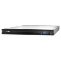 APC SMT750RM1U Smart-UPS, Line Interactive, 750 VA, LCD, Rackmount 1U, 120V, 4x NEMA 5-15R outlet, USB, AVR, Short Depth