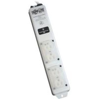 Eaton Tripp Lite Series SPS406HGULTRA Safe-IT Surge Protector Power Strip Hospital Medical Antimicrobial 4 Outlet 6' Cord For Patient