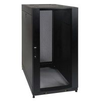 Eaton Tripp Lite Series SR25UB SmartRack Standard-Depth Half-Height Server Rack Enclosure, Doors and Side Panels