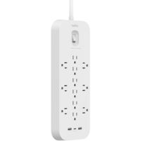 Belkin 12 Outlet Surge Protector + USB-C and USB-A ports - SRA007P12TT6