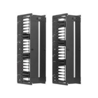 EATON TRIPP LITE SERIES SRCABLEVRT12HD HIGH-CAPACITY VERTICAL CABLE MANAGER - DEEP DOUBLE FINGE