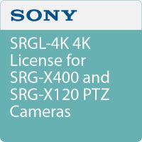 SONY SRGL4K 4K License SRGX400 SRGX120 PTZ Series  