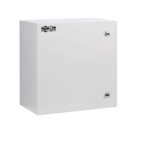 Tripp Lite Outdoor Steel Industrial Electrical Enclosure 18x18x10in Gray With Lock SRIN4181810