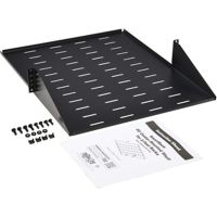 Eaton Tripp Lite Series SRSHELF2PCENTER SmartRack Center-Mounted Steel Rack Shelf 2U, Vented, 21.5 in. Deep, Holds up to 100 lb. (45 kg)