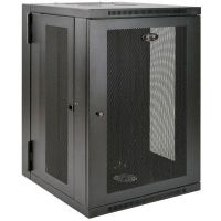 Eaton Tripp Lite Series SRW18USDP SmartRack 18U UPS-Depth Wall-Mount Half-Height Rack Enclosure, Hinged Back