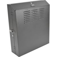 Eaton Tripp Lite Series SRWF4U SmartRack 4U Low-Profile Vertical-Mount Switch-Depth Wall-Mount Rack Enclosure Cabinet