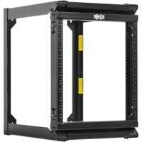 Eaton Tripp Lite Series SRWO12US2 SmartRack 12U Wall-Mount 2-Post Open Frame Rack, Hinged Front, Heavy Duty