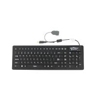 SEAL SHIELD SSF106 SSF106 - KEYBOARD - QWERTY - 102 KEYS US - WIRED - GOLD PLATED USB - BLACK - KEY