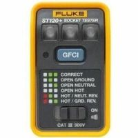 Fluke Networks ST120+ GFCI Socket Tester with Beeper