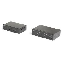 STARTECH ST121HDBTSC CONNECT FOUR VIDEO SOURCES TO A REMOTE HDMI DISPLAY OVER CAT5/CAT6 CABLING AND E