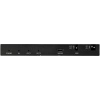 StarTech 2-Port HDMI Splitter (1x2) - 4K 60Hz HDMI 2.0 Splitter w/ Scaler/Audio Extractor - EDID - ST122HD20S