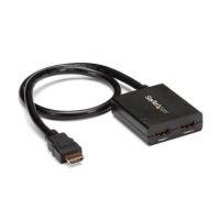 StarTech 4K HDMI 2-Port Video Splitter - USB or Power Adapter - 4K 30Hz - ST122HD4KU