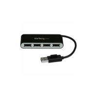 StarTech 4 Port USB 2.0 Hub w/Cable - Multi Port Mini Hub - Bus Powered - ST4200MINI2
