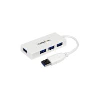 StarTech 4 Port USB 3.0 Hub SuperSpeed 5Gbps - 4x USB-A - Bus Powered - ST4300MINU3W