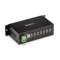 StarTech 7 Port USB 2.0 Hub (USB-A) - Metal Industrial Hub - ESD/Surge - ST7200USBM