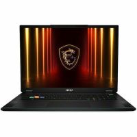 MSI STEALTHA18AI3028 Stealth A18 AI+ A3HWIG-028US 18" UHD+ 120Hz Gaming Laptop Ryzen AI 9 365 RTX 5080 32GB RAM 2TB SSD Windows 11 Pro WiFi 7 Midnight Black
