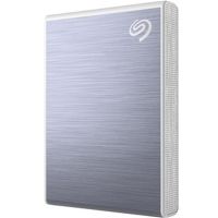 Seagate STKG2000402 2TB One Touch USB 3.2 Gen 2 External SSD (Blue Woven Fabric)