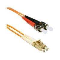 ENET STLC-15M-ENC 15M ST/LC Duplex Multimode 62.5/125 OM1 Orange Fiber Patch  