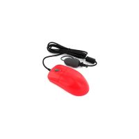 SEAL SHIELD STM042RED Storm Medical Grade 1000DPI Optical Mouse Scroll Wheel Red Dishwasher Safe  