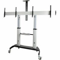 STARTECH.COM STNDMTVDUO Heavy Duty Dual Screen Rolling TV Stand 37-60" 110lb Each  