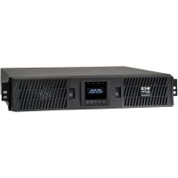 Eaton Tripp Lite Series SU1500RTXLCDN SmartOnline 1500VA 1350W 120V Double-Conv. UPS 8 Outlets Ext Run Net Card LCD USB 2U Rack/Tower
