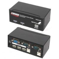 StarTech SV231USB 2 Port VGA USB KVM Switch - VGA KVM Switch - 1920x1440 - USB 2.0 - KVM Video Switch , TAA