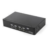 StarTech SV431DPUA2 KVM switch Rack mounting Black