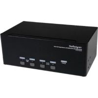 StarTech 4-Port Triple Monitor DVI USB KVM Switch with Audio & USB 2.0 Hub (SV431TDVIUA)