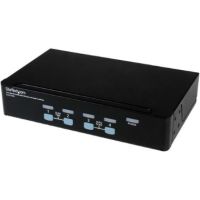 StarTech 4-Port Rack-Mountable VGA KVM Switch - SV431USBAE