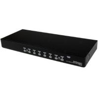 StarTech 8-Port 1U Rackmount USB PS/2 KVM Switch with OSD - SV831DUSB