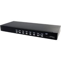 StarTech 8-Port Rackmount USB VGA KVM Switch with Audio - SV831DUSBAU