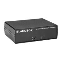 Black Box SW1040A Remotely Controlled Layer 1 A/B Switch CAT6, 1 x 2 - switch