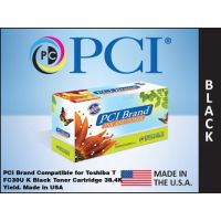 PCI T-FC30U-K-PCI Toshiba T-FC30U-K Compatible Black Toner 38,400 Page Yield