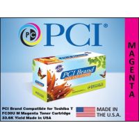 PCI T-FC30U-M-PCI Toshiba T-FC30U-M Compatible Magenta Toner Cartridge 33,600 Page Yield  