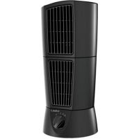 Lasko T14305 Desktop Wind Tower Oscillating Multi-Directional 2-Speed Table Fan Black